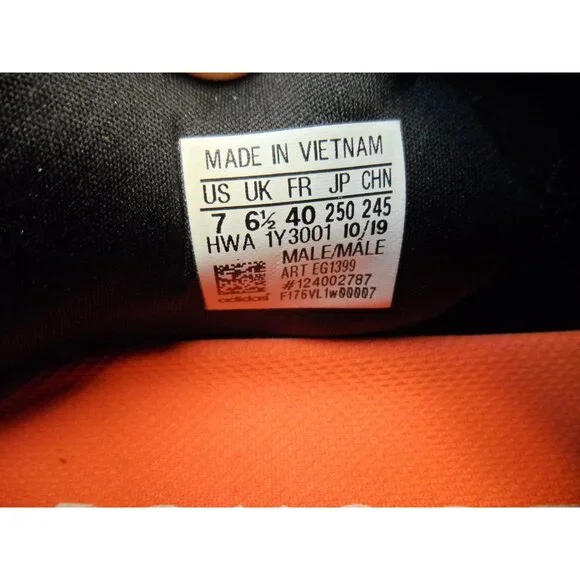 adidas Men's Low-Cut Alphabounce Athletic Sneakers HWA1Y3001 Black/White Size 7M - Picture 8 of 8